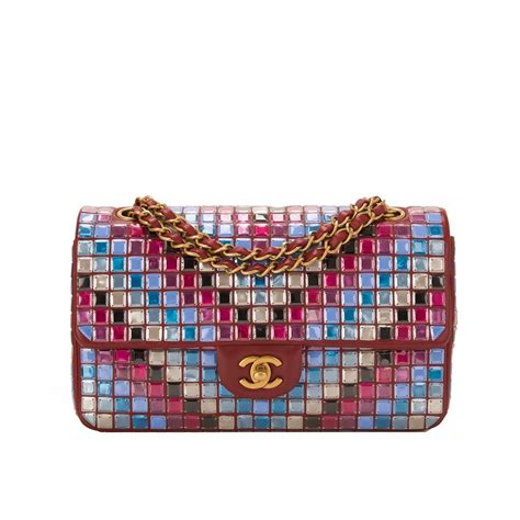 chanel mosaic bag|chanel lambskin bag.